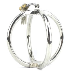 ellipse stainless steel cross cuffs