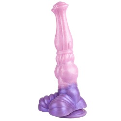 knotted horse dildo silicone comfortable fake penis