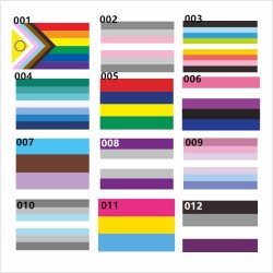 d701 rainbow pride flag