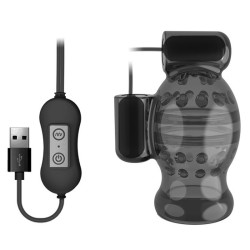 usb penis trainer with 2 vibrators type b