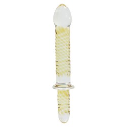 golden armor glass anal toy