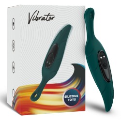 leaf shap licking vibrator